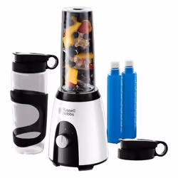 Russell Hobbs Horizon, Robot mixer, Noir, Blanc, Mélange, 0,6 L, 23000 tr/min, Acier inoxydable