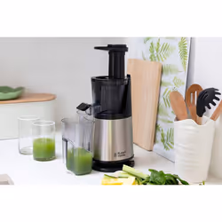 Russell Hobbs 25170-56 presse-agrumes Centrifugeuse lente 150 W Noir, Argent