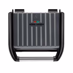George Foreman 25041-56, Gris, Rectangulaire, 280 x 170 mm, 1650 W, 340 mm, 130 mm