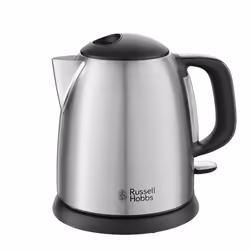 Russell Hobbs 24991-70, 1 L, 2400 W, Noir, Acier inoxydable, Plastique, Acier inoxydable, Indicateur de niveau d'eau, Arrêt d ...