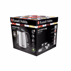 Russell Hobbs 24991-70 bouilloire 1 L 2400 W Noir, Acier inoxydable