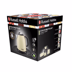Russell Hobbs 24994-70 bouilloire 1 L 2400 W Crème
