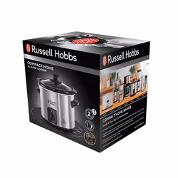 Russell Hobbs 25570-56 mijoteuse 2 L 145 W Noir, Acier inoxydable
