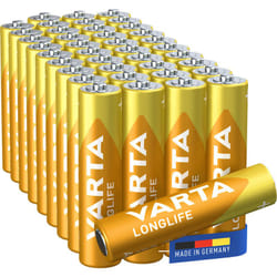 Varta - Piles Alcalines aaa Longlife Lot De 40