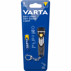 Varta Day Light Key Chain Light Aluminium, Noir Lampe porte-clés LED