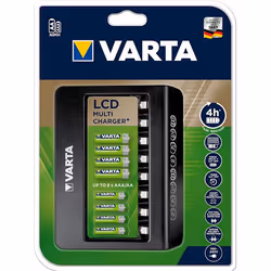 Varta LCD Multi Charger+ chargeur de batterie Pile domestique Secteur - Vue supplémentaire 4