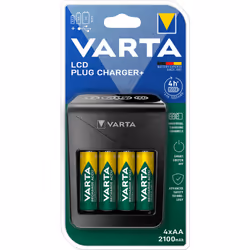 Varta 57687 chargeur de batterie Pile domestique Secteur