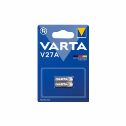 Pile électronique V27A x2 - 12V CARACTERISTIQUESFiche produit constructeur / fournisseur : https://static.findis.fr/data/arti ...