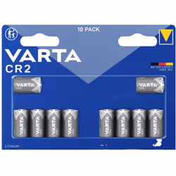 Varta 06206, CR2, Lithium, 3 V, 10 pièce(s), Bleu, 27 mm