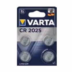 Varta 06025 101 404, Batterie à usage unique, CR2025, Lithium, 3 V, 4 pièce(s), 160 mAh