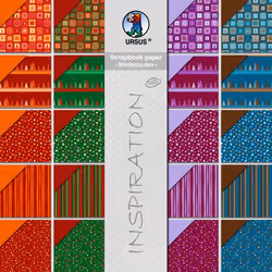 URSUS 70860099, papier d'art, 190 g/m², 20 feuilles