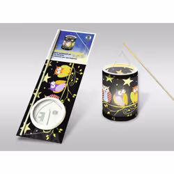 URSUS 6860000, Lampion en papier, Papier, Multicolore, Image, Cylindre, Garçon/Fille