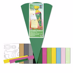 URSUS 9850002 cône éducatif Marron, Vert, Gris, Rose, Jaune