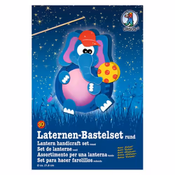 URSUS 1870 00 30, Lampion en papier, Carton, Papier, Multicolore, Image, Garçon/Fille, 21,8 cm
