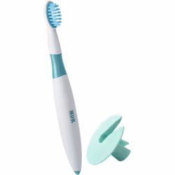 La brosse à dents NUK Teeth permet aux enfants de mettre en place de bonnes habitudes d’hygiène dentaire. Grâce à son design  ...