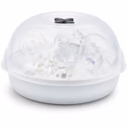 Votre solution rapide et efficace pour laver les biberons au quotidien. Le stérilisateur à vapeur pour micro-ondes NUK Micro  ...