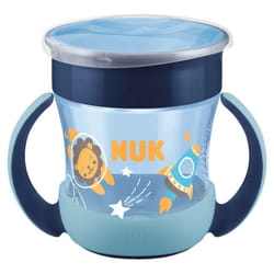 NUK Mini Magic Cup Night 160 ml 6 Mois et + - Couleur : Bleu