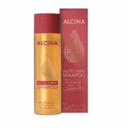 ALCINA Nutri Shine, 500 ml, Shampoing, Femmes, Tous types de cheveux, Brillant, Lissage, Bouteille