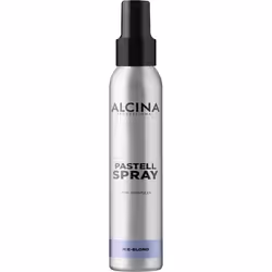 ALCINA Pastell Spray Ice-Blond, Laque, Femmes, Cheveux blonds, 100 ml, Protection de la couleur, Hydratant, Aqua, Amodimethic ...