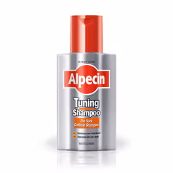 Alpecin Tuning Shampoo, 200 ml, Shampoing, Hommes, Anti-chute, Protection de la couleur, Bouteille, Caféine