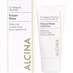 ALCINA Herbal Mask Masque de nettoyage Femmes 50 ml