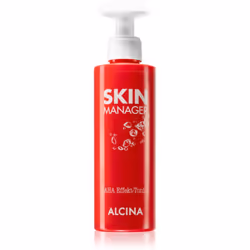 La lotion tonique aux acides de fruits Alcina Skin Manager élimine toutes les impuretés de la peau du visage, réhydrate et év ...