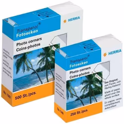 HERMA Coins-photos Transparol en dévidoir 250 pcs, Transparent, 250 pièce(s)