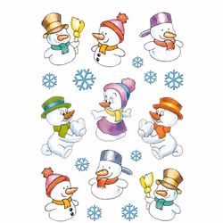 HERMA Stickers Bonshommes de neige