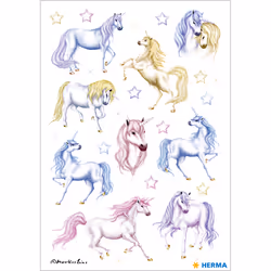 HERMA 3427 autocollant décoratif Papier Multicolore Permanent 18 pièce(s)