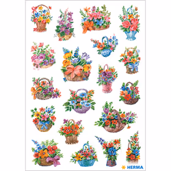 HERMA 3584 autocollant décoratif Papier Multicolore Permanent 57 pièce(s)