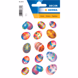 HERMA 3672, Papier, Multicolore, Permanent, Pâques, Garçon/Fille, 30 pièce(s)