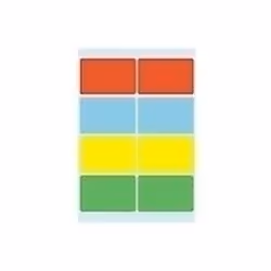 HERMA Multi-purpose labels 26x40 mm colours assorted 40 pcs., 26x40 mm