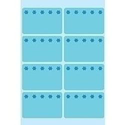 HERMA Deep-freeze labels 26x40mm blue ice crystals 48 pcs. étiquette auto-collante 48 pièce(s)