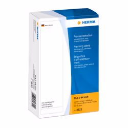 HERMA 4322, Allemagne, 163 mm, 44 mm, 4,4 cm, 17,3 cm, 500 pièce(s)