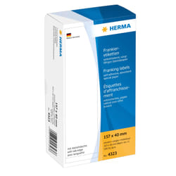 HERMA 4323 étiquette auto-collante Rectangle Blanc 500 pièce(s)