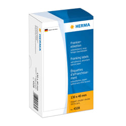 HERMA 4328 étiquette auto-collante Rectangle Blanc 500 pièce(s)
