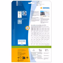 HERMA Étiquettes Premium A4 35.6x16.9 mm, blanches, papier mat, 2000 pcs - Vue supplémentaire 2
