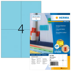 HERMA 4398 étiquette à imprimer Bleu Imprimante d'étiquette adhésive