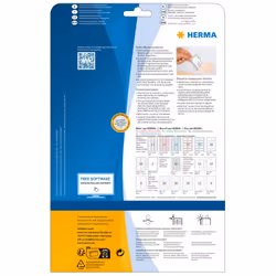 HERMA 4412 étiquette à imprimer Blanc Imprimante d'étiquette adhésive - Vue supplémentaire 2