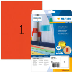 HERMA 4422 étiquette à imprimer Rouge Imprimante d'étiquette adhésive