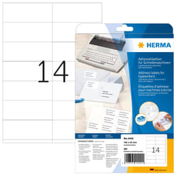 HERMA 4442 étiquette d'adresse Blanc