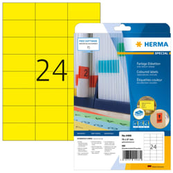 HERMA 4466 étiquette à imprimer Jaune Imprimante d'étiquette adhésive