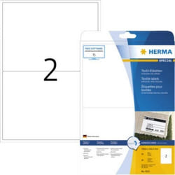 HERMA 4519 étiquette auto-collante Rectangle aux angles arrondis Blanc 40 pièce(s)