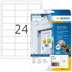 HERMA 4573 étiquette auto-collante Amovible Blanc 480 pièce(s)