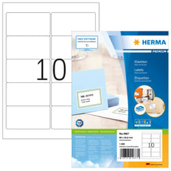 HERMA 4667 étiquette d'adresse Blanc