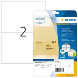HERMA 4683 étiquette à imprimer Transparent Imprimante d'étiquette adhésive