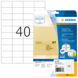 HERMA 4684 étiquette à imprimer Transparent Imprimante d'étiquette adhésive