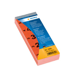 HERMA 4892 étiquette auto-collante Rectangle Rouge 500 pièce(s)