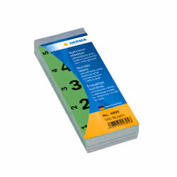 HERMA 4895, Vert, Rectangle, Papier, Allemagne, 28 mm, 56 mm