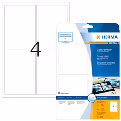 HERMA 4908 étiquette à imprimer Blanc Imprimante d'étiquette adhésive